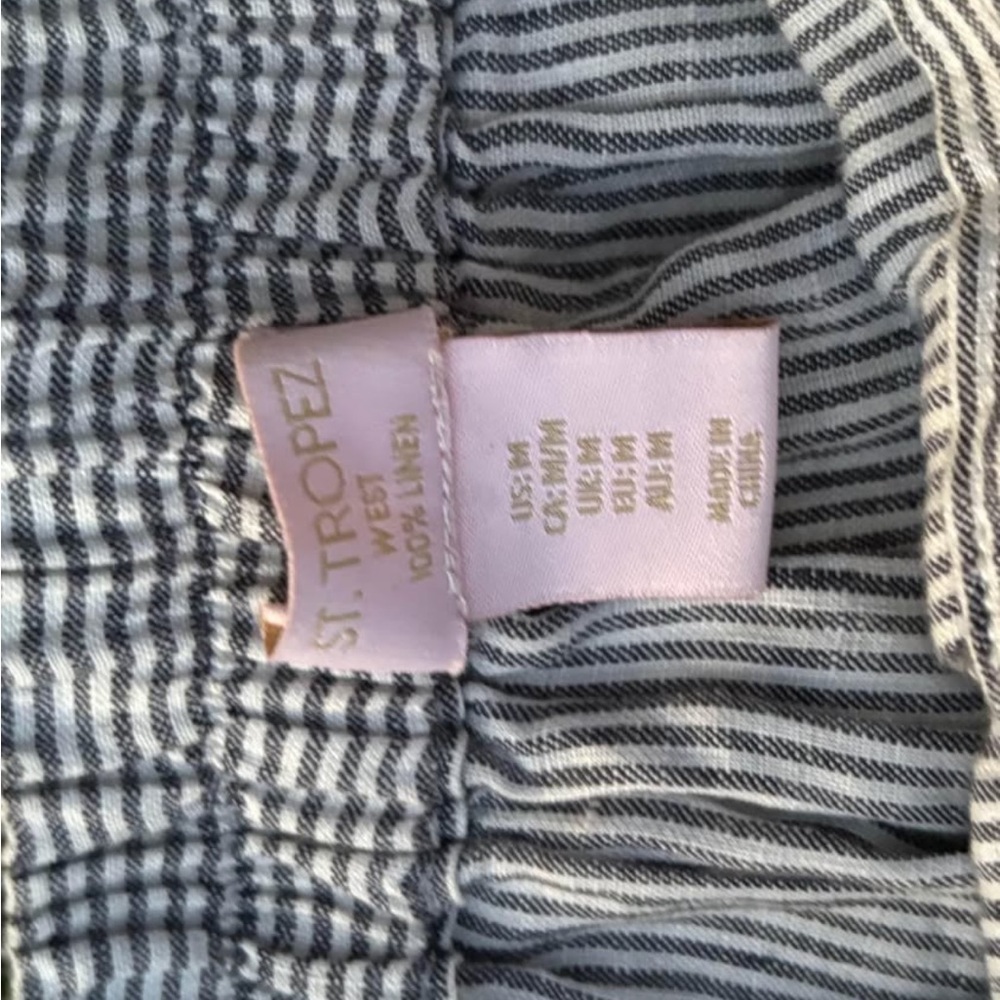 100% Linen button down Maxi Skirt - Picture 2 of 2